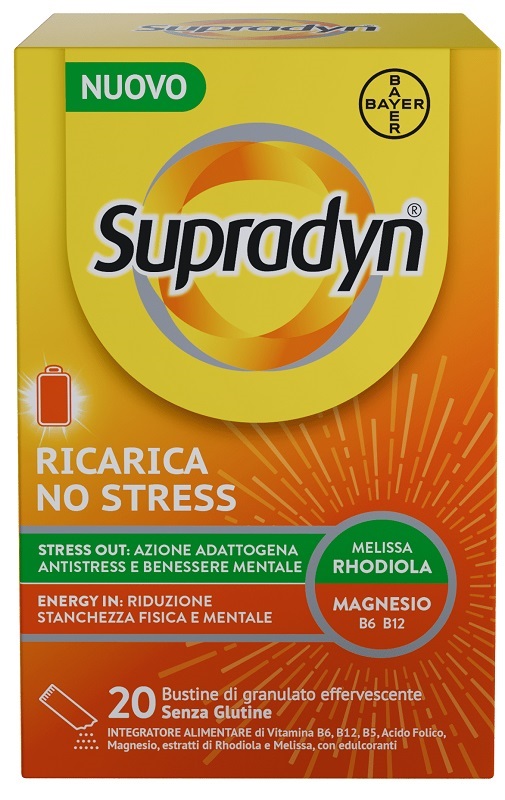 SUPRADYN RICARICA NO STRESS 20 BUSTINE - Farmamood