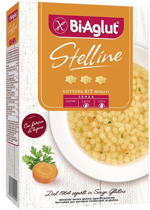 BIAGLUT PASTA SENZA GLUTINE STELLINE 250 G - Farmamood