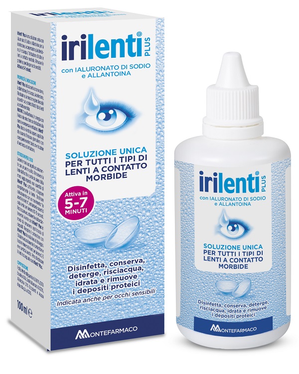 SOLUZIONE UNICA PER LENTI A CONTATTO IRILENTI 100 ML - Farmamood