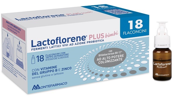 LACTOFLORENE PLUS BIMBI 18 FLACONI - Farmamood