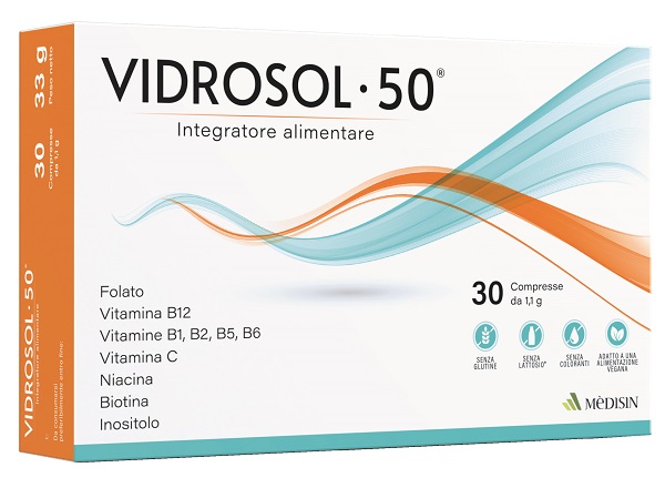 VIDROSOL 50 30 COMPRESSE - Farmamood
