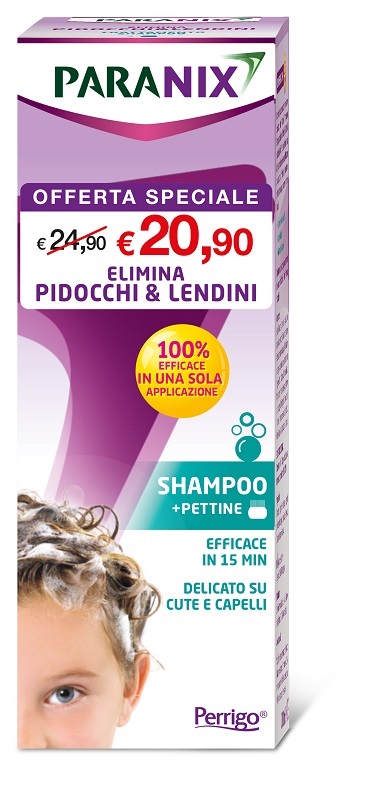 PARANIX SHAMPOO TRATTAMENTO TAGLIO PREZZO 200 ML - Farmamood