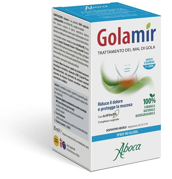 GOLAMIR SPRAY NO ALCOL 30 ML - Farmamood