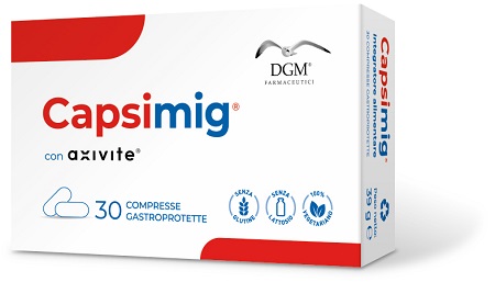 CAPSIMIG 30 COMPRESSE GASTROPROTETTE - Farmamood