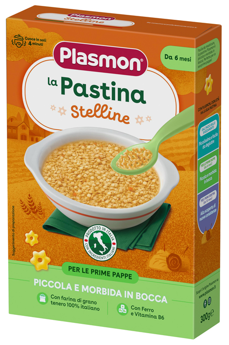 PLASMON PASTA STELLINE 300 G - Farmamood