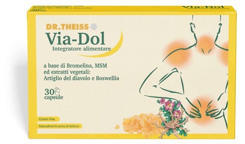 THEISS VIA-DOL ARTIGLIO DEL DIAVOLO E BOSWELLIA 30 CAPSULE - Farmamood