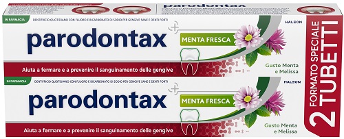 PARODONTAX BIPACK MENTA FRESCA 2 X 75 ML - Farmamood