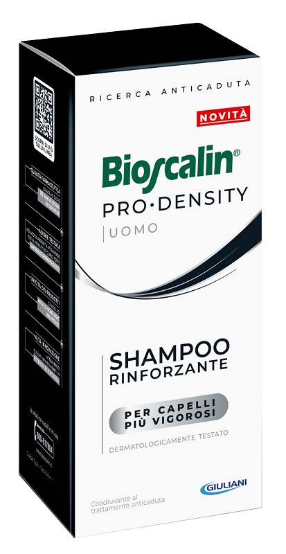 BIOSCALIN PRO DENSITY UOMO SHAMPOO RINFORZANTE 200 ML - Farmamood