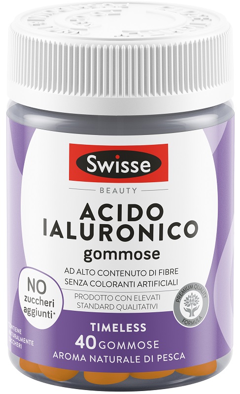 SWISSE ACIDO IALURONICO 40 GOMMOSE - Farmamood