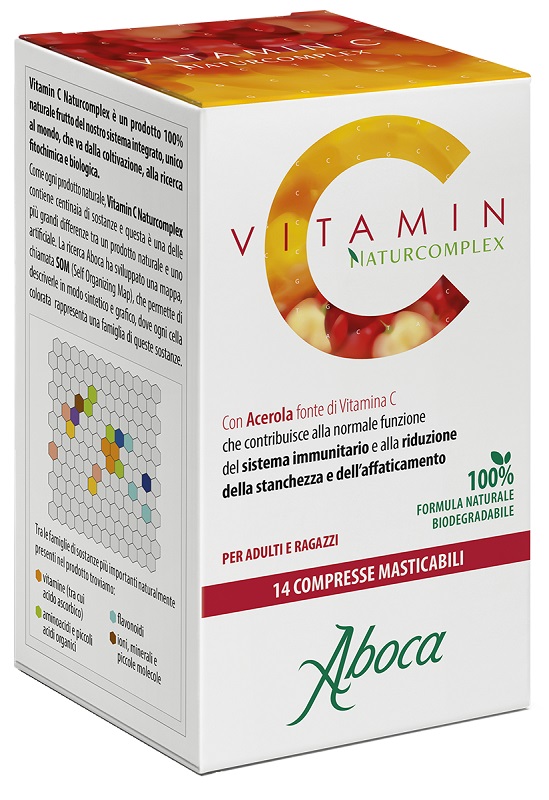 VITAMIN C NATURCOMPLEX 14 COMPRESSE - Farmamood