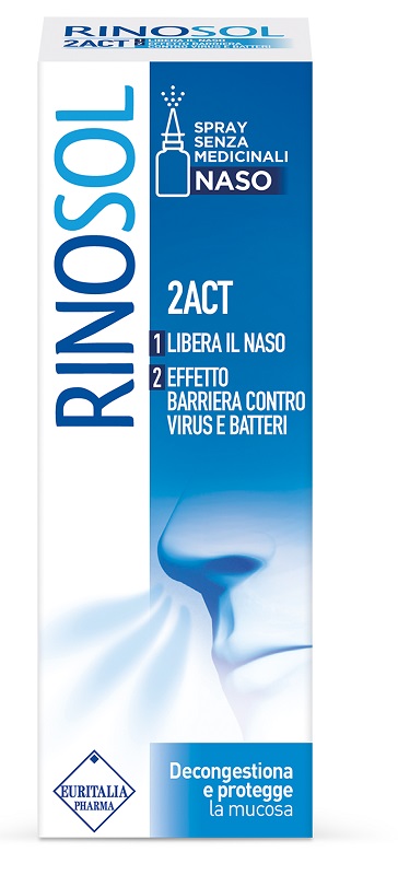 SPRAY NASALE RINOSOL 2ACT 15 ML - Farmamood