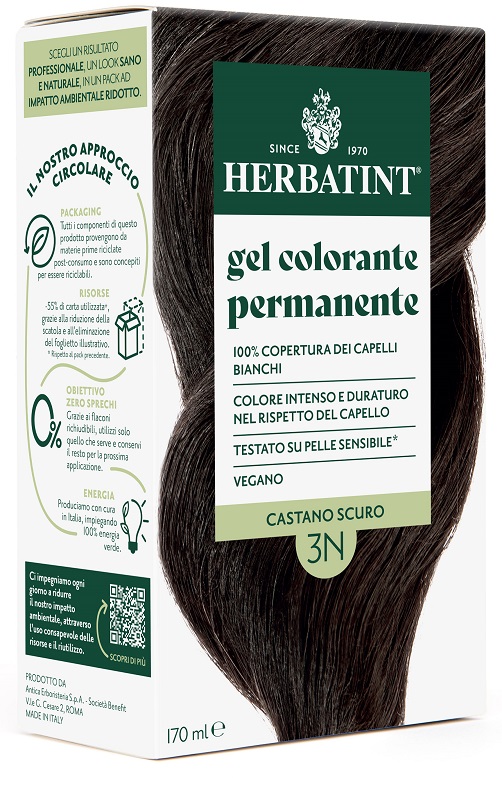 HERBATINT 3N CASTANO SCURO 170 ML - Farmamood