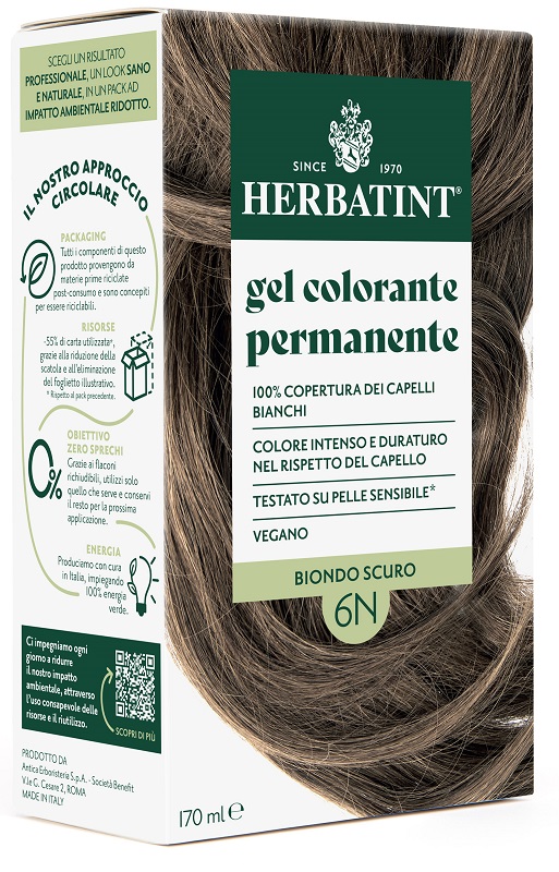 HERBATINT 6N BIONDO SCURO 170 ML - Farmamood