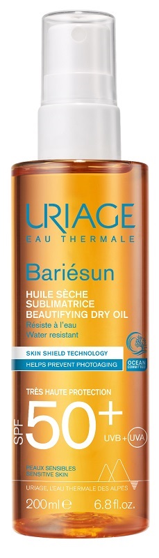 URIAGE EAU THERMALE BARIESUN SPF50+ OLIO SECCO ILLUMINANTE 200 ML - Farmamood