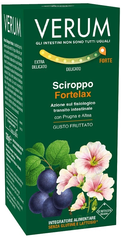 VERUM FORTELAX SCIROPPO FRUTTATO 126 G NEW - Farmamood